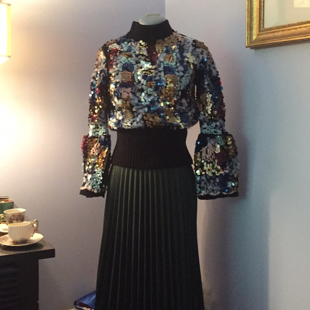 Pleated skirt